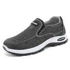 Damen Bequeme Slip-On Freizeitschuhe mit Denim-Optik EB