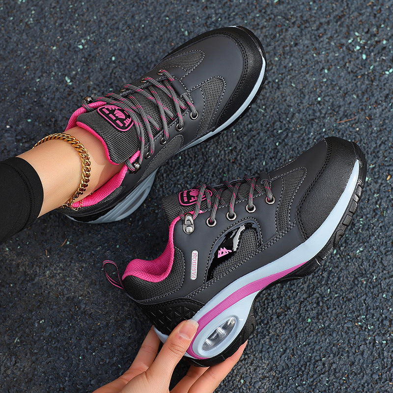 Damen Sportliche Laufschuhe mit atmungsaktiver Mesh-Oberfläche und dämpfender Sohle EB