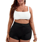 High-Waist Sport-Shorts für Damen