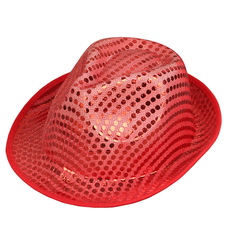 Schimmernder Party-Fedora