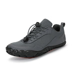 Herren nan leichter Schnellzug-Trekkingschuh mit Gummizehschutz, atmungsaktivem Meshoberteil und profiliertem Outdoor-Laufsohle EB