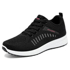 Damen Sportliche Laufschuhe mit atmungsaktivem Mesh-Obermaterial EB