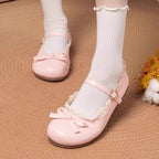 Damen Ballerina-Schuhe mit eleganter Riemchen-Detail und bequemer Sohle EB