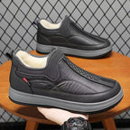 Damen Bequeme Lammfell gefütterte Slipper Schuhe EB