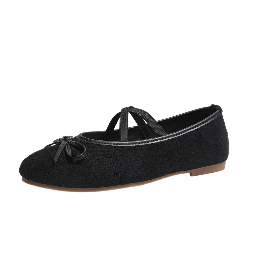 Damen Ballerinas mit verstellbarem Riemendesign und modischem Leopardenmuster EB