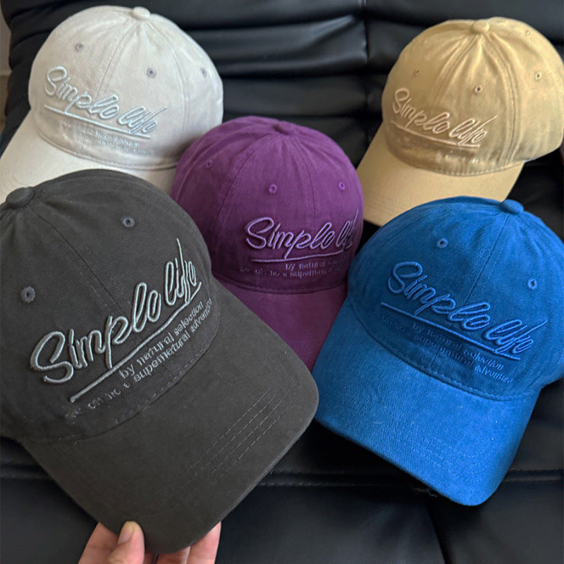 Damen Casual Baumwoll-Baseballkappe