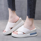Damen Bequeme Sling-Sandalen mit elegantem Querriemen EB