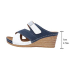 Damen Bequeme Keil-Sandalen EB