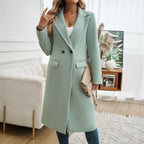 Damen Elegante und zeitlose Übergröße Mantel EB