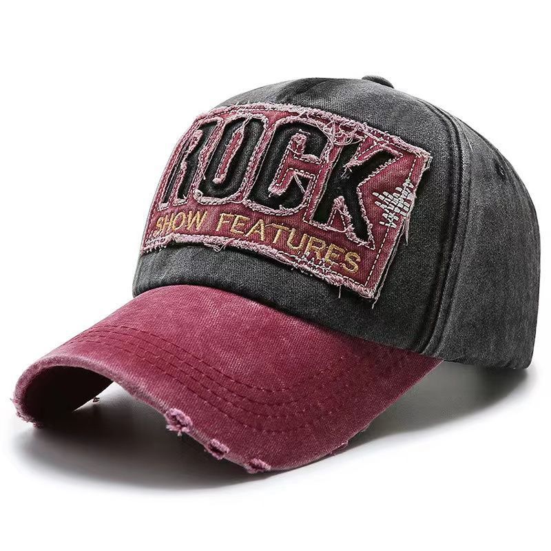 Verstellbare Baseballkappe mit Distressed-Grafik für Herren