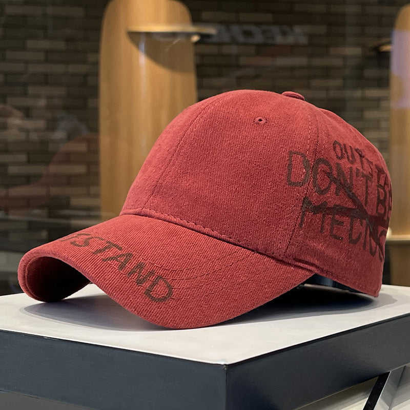 Herren-Cap mit Motivations-Grafik