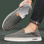 Damen Bequeme Slip-On Freizeitschuhe mit elastischem Obermaterial EB