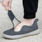 Damen Atmungsaktive und leichte Freizeitschuhe mit flexiblem Klettverschluss EB