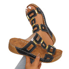 Damen Clogs mit modischem Schnitt und eleganten Akzenten EB