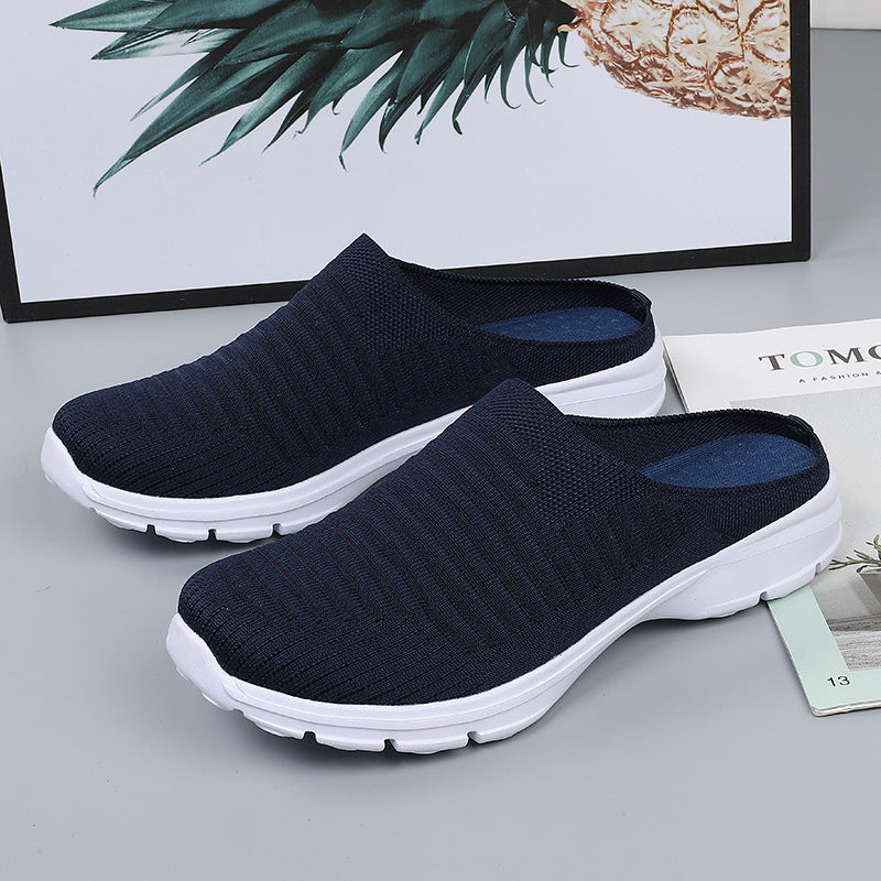 Damen Bequeme Clogs mit atmungsaktivem Obermaterial EB