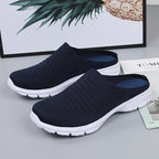 Damen Bequeme Clogs mit atmungsaktivem Obermaterial EB