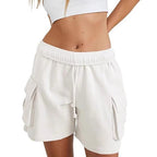 Damen Casual Cargo Shorts EB