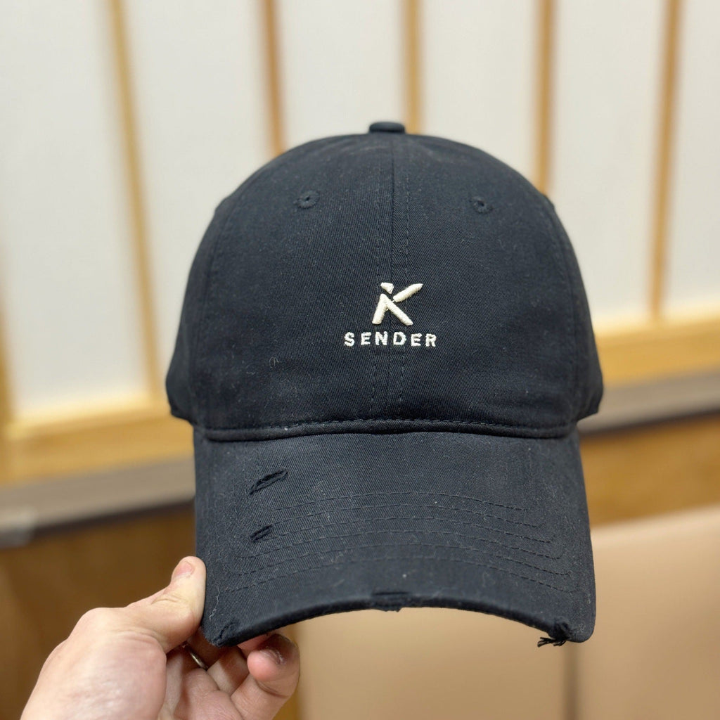 Herren-Baseballcap im Distressed-Look
