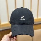 Herren-Baseballcap im Distressed-Look