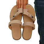 Damen Bequeme Riemensandalen mit elegantem Schleifendetail EB