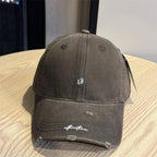 Herren-Baseballkappe im Used-Look