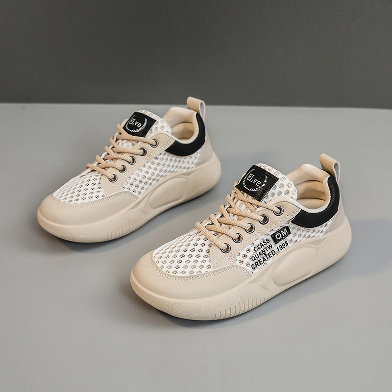 Damen Atmungsaktive Freizeitschuhe mit rutschfester Sohle und modischem Design EB