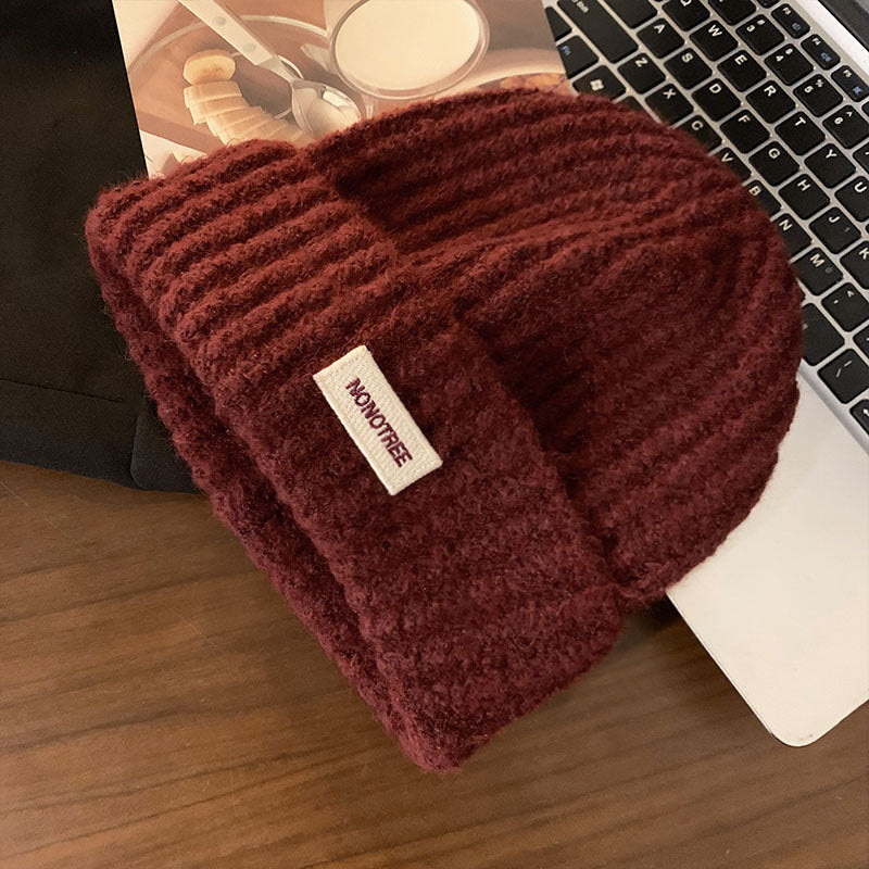Gemütliche Strick-Slouch-Mütze