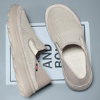 Damen Bequeme Mesh-Slipper mit elastischem Einstieg und dämpfender Sohle EB