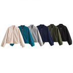 Damen Bomberjacke aus bequemen Material EB