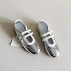 Damen Ballerina-Slipper mit verstellbarem Riemen und komfortablem Innenfutter EB