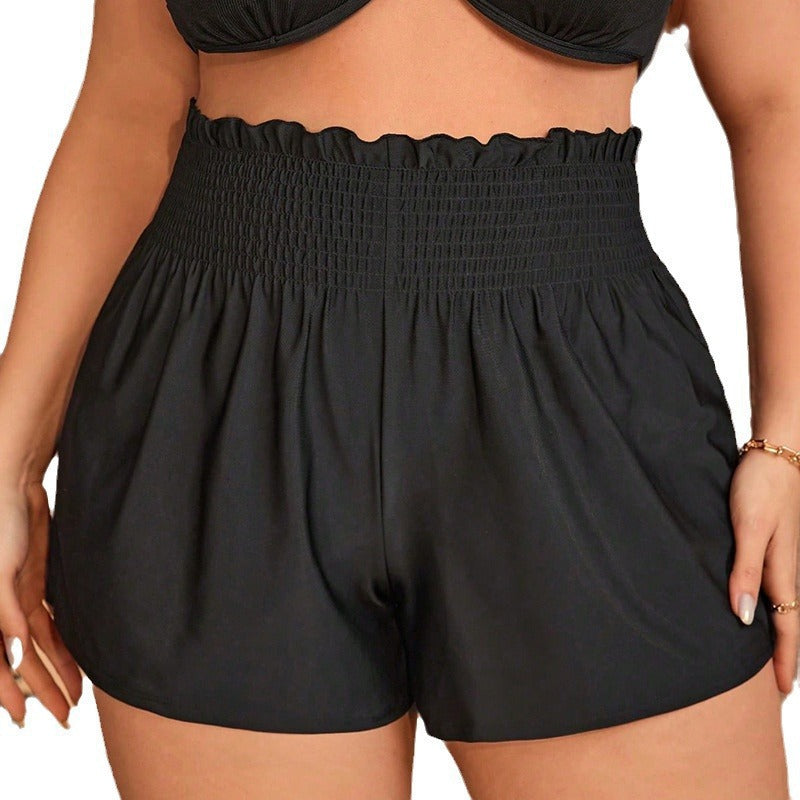 Damen High-Waist Badeshorts