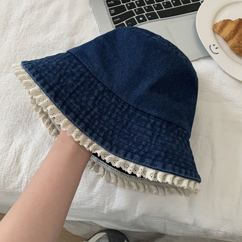 Schicker Denim-Bucket-Hat