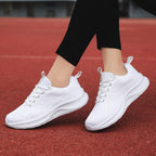Damen Sportliche Laufschuhe mit atmungsaktivem Mesh-Obermaterial und flexibler Sohle EB