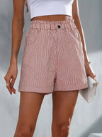 EB | Gestreifte Shorts mit Taschen