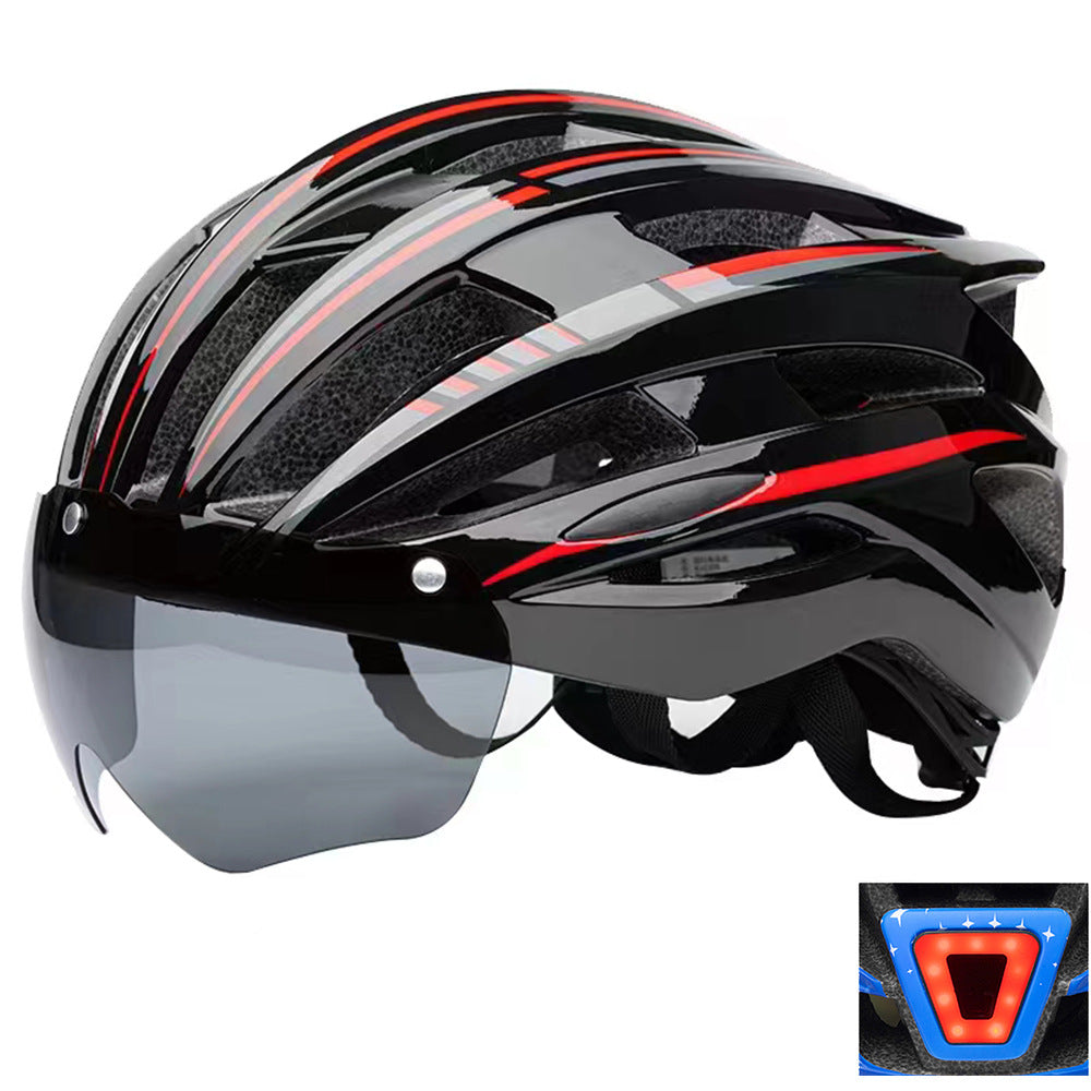 Fahrradhelm mit Visier