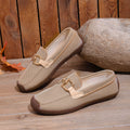 Damen Bequeme Clog-Schuhe mit luftiger Mesh-Oberfläche und modischem Schnallen-Detail EB