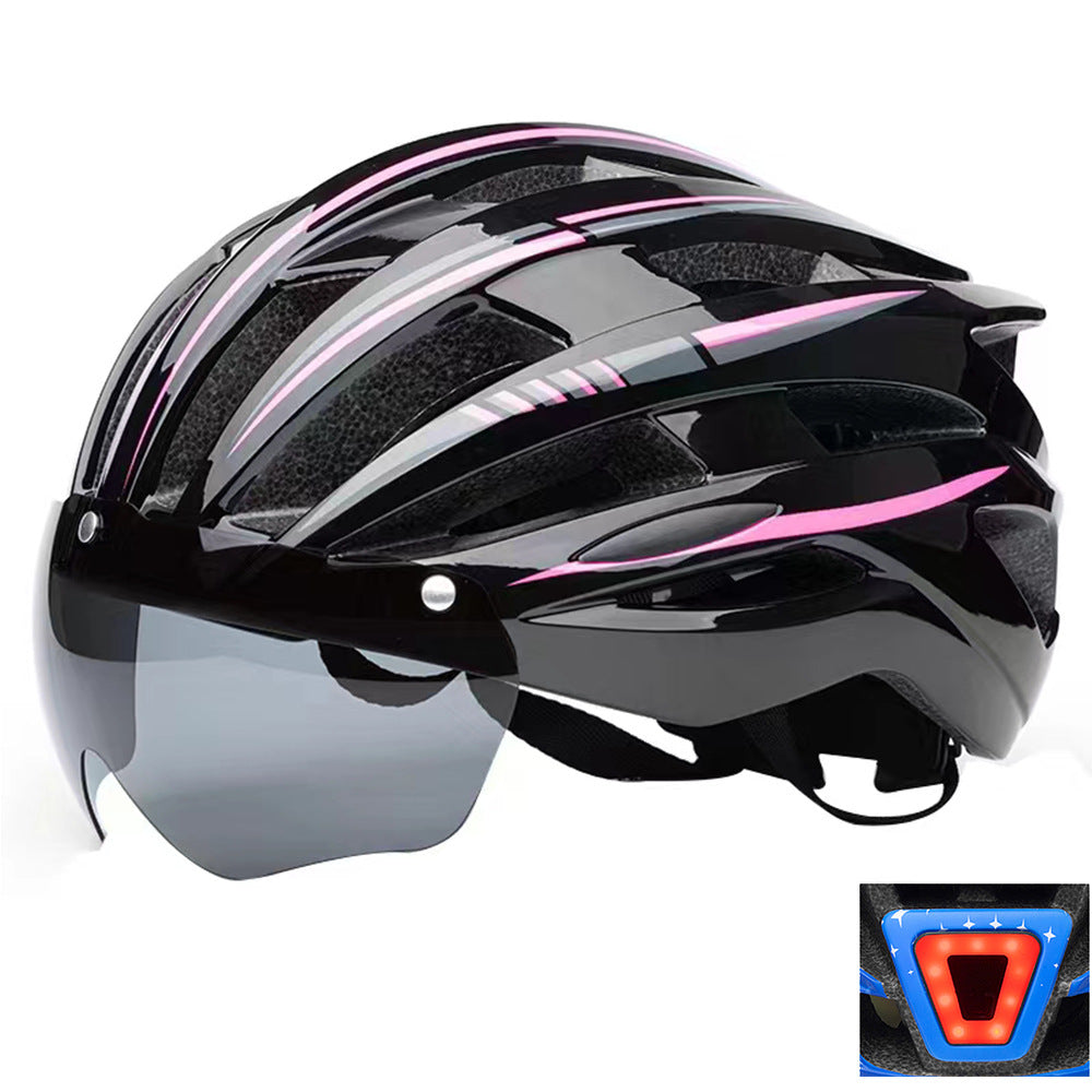 Fahrradhelm mit Visier