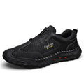 Damen Bequeme Slip-On Freizeitschuhe mit Reißverschluss EB