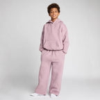 Damen lässiger Fleece-Jumpsuit mit geräumiger Kapuze und praktischen Taschen EB
