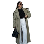 Damen Federgewicht Oversize-Mantel EB