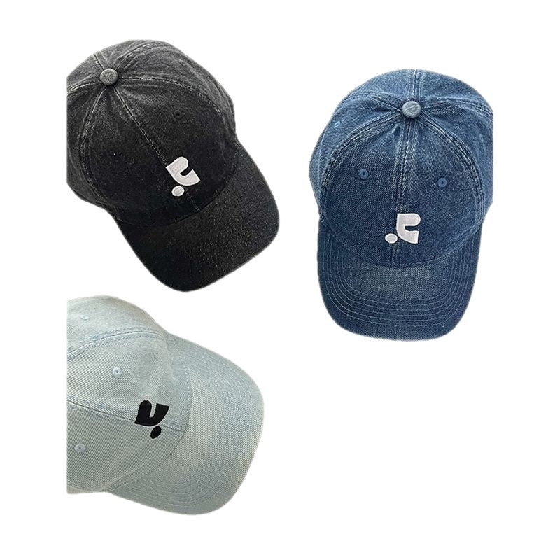 Verstellbare Denim-Kappe für Herren