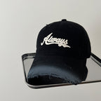 Vintage Distressed bestickte Baseballkappe