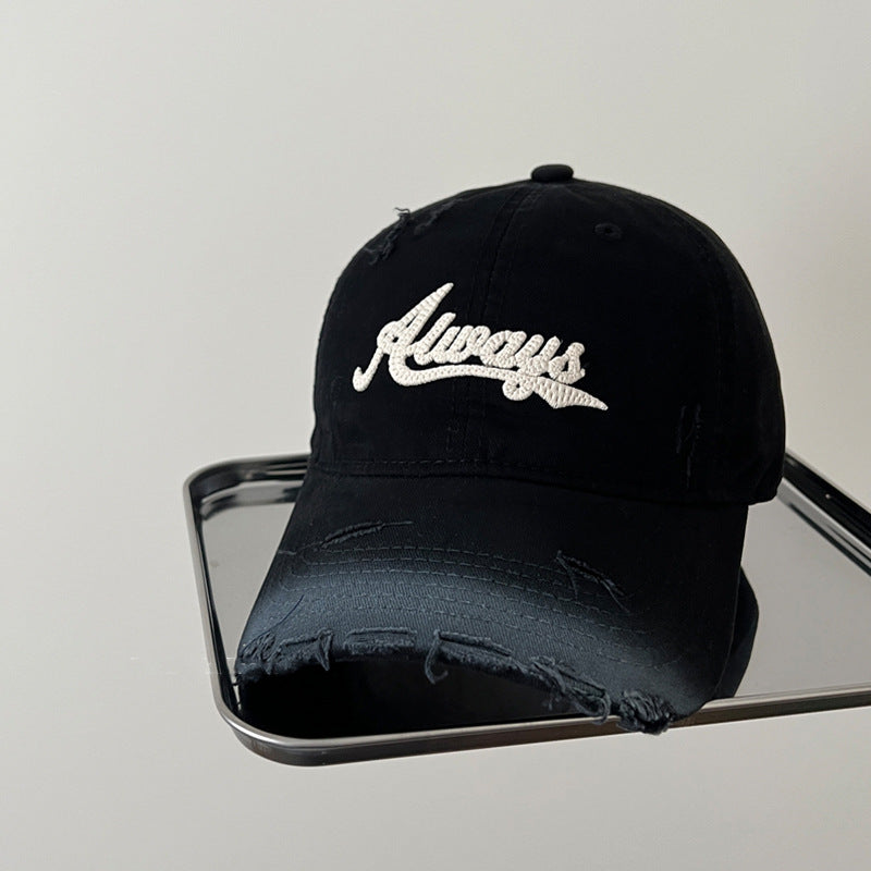Vintage Distressed bestickte Baseballkappe