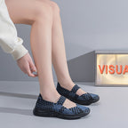 Damen Atmungsaktive Freizeitschuhe mit flexiblem Schnellschnürsystem EB