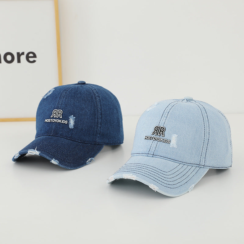 Lässige Damen Baseball-Cap aus Denim