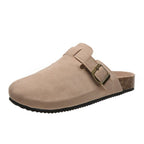 Damen Bequeme Clogs mit verstellbarem Riemen und ergonomischer Sohle EB