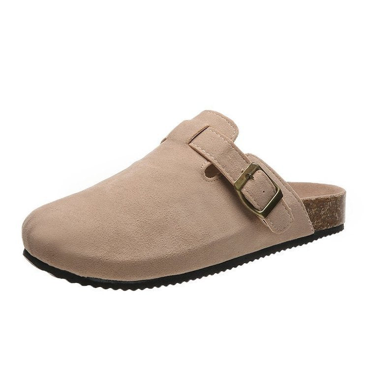 Damen Bequeme Clogs mit verstellbarem Riemen und ergonomischer Sohle EB