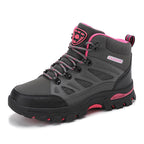 Damen Hochleistungs-Wanderschuhe mit rutschfester Profilsohle und atmungsaktivem Obermaterial EB