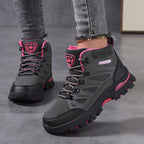 Damen Hochleistungs-Wanderschuhe mit rutschfester Profilsohle und atmungsaktivem Obermaterial EB