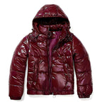 Damen glänzende Winterjacke EB